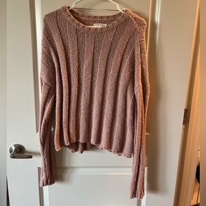 Medium light pink sweater from PacSun! Worn only a couple times